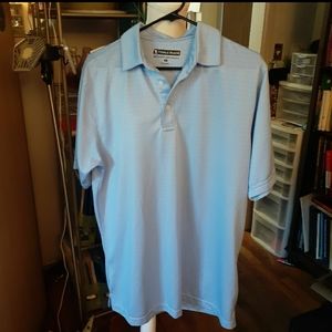 Mens Pepple beach golf shirt.